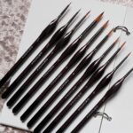 DOTnTICK 10-Piece Paint Brush Set with Comfortable Triangular Handles – includes Acrylic Paint, Oil Paint, and Water colour brushes for Face Painting & Kids Art Sets photo review