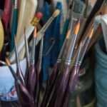 DOTnTICK 10-Piece Paint Brush Set with Comfortable Triangular Handles – includes Acrylic Paint, Oil Paint, and Water colour brushes for Face Painting & Kids Art Sets photo review